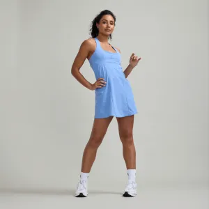 Babydoll Tennis Dress Periwinkle