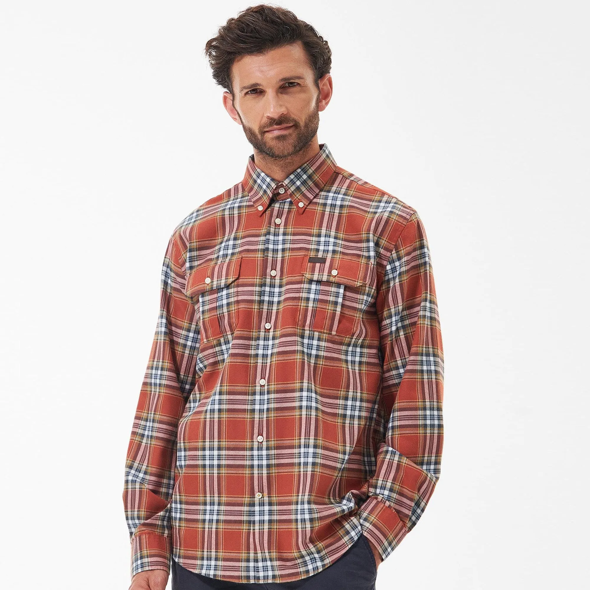 Barbour Mens Singsby Thermo Weave Shirt