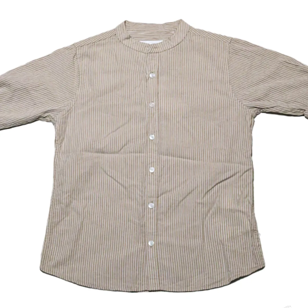 Beige Plain Shirt