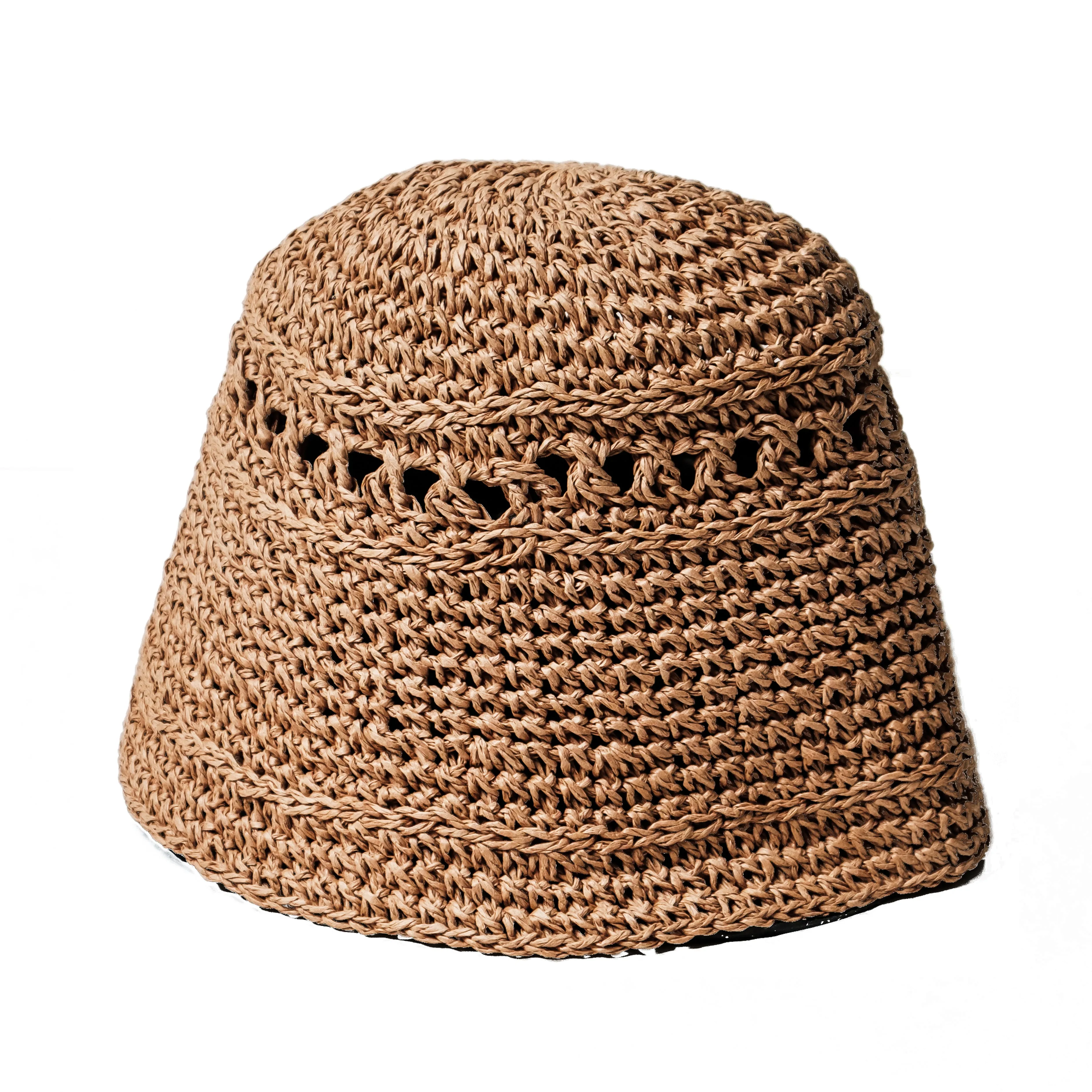 Chokore Crochet Cloche Hat (Brown)