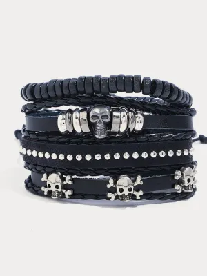 Edgy Skull DIY Bracelet Set