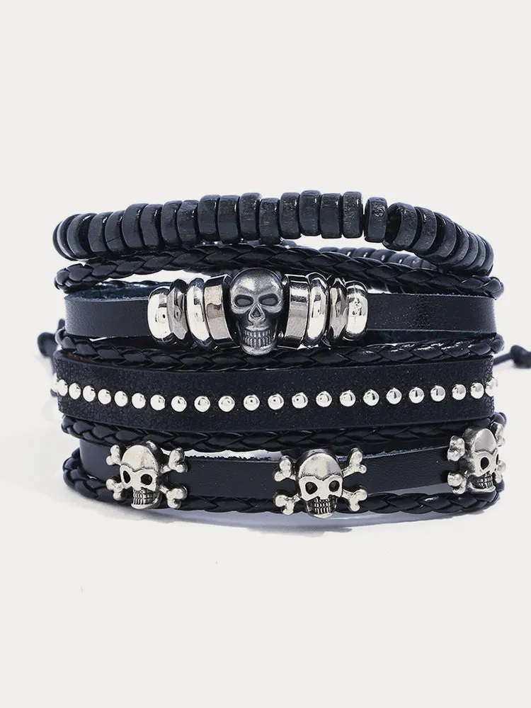 Edgy Skull DIY Bracelet Set