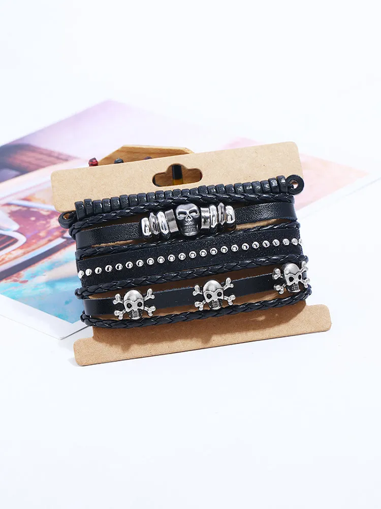 Edgy Skull DIY Bracelet Set