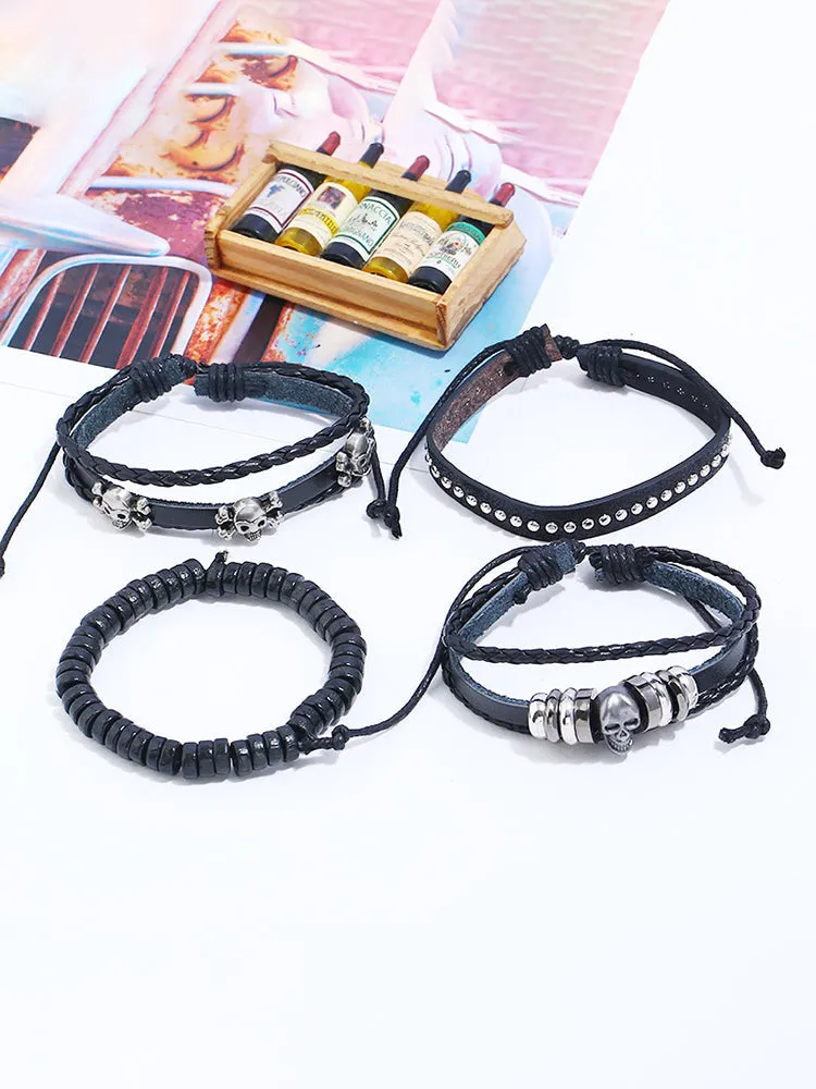 Edgy Skull DIY Bracelet Set