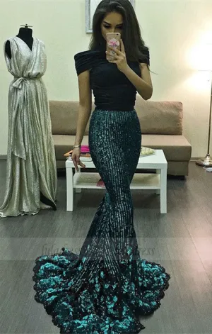 elegant off shoulder prom party dresses