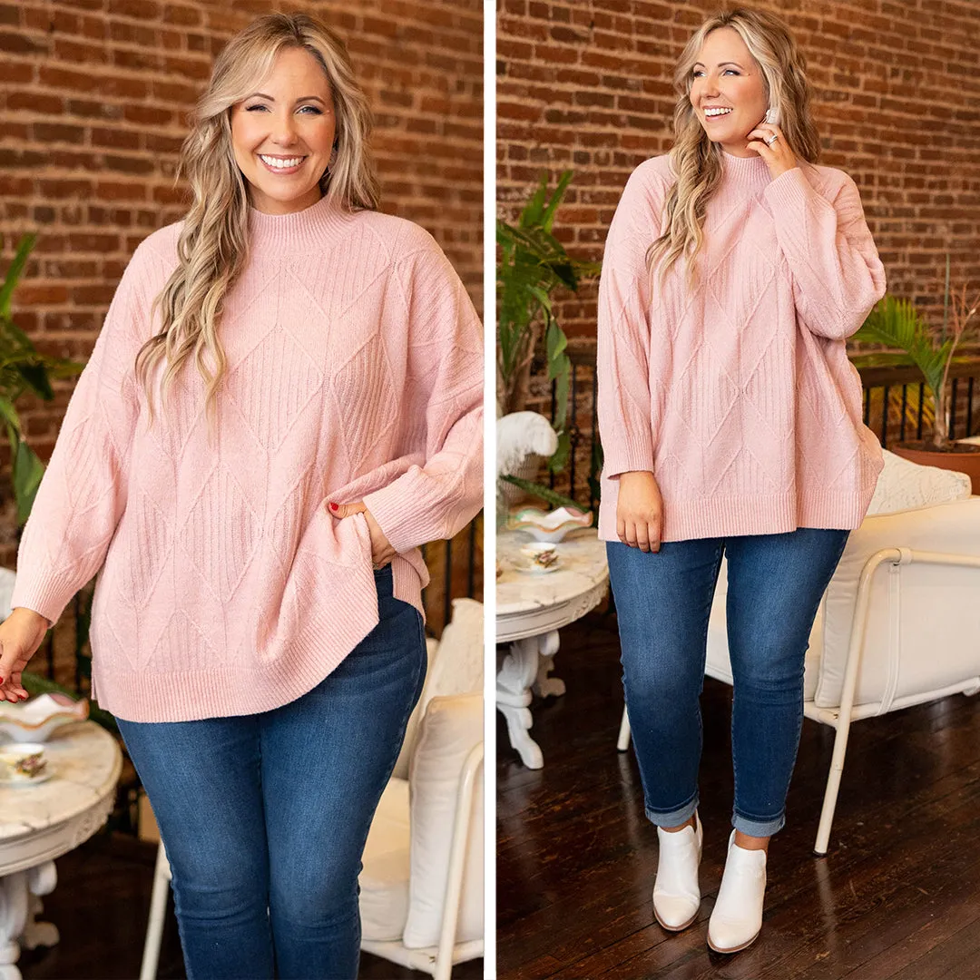 Enchanting Evenings Sweater, Blush