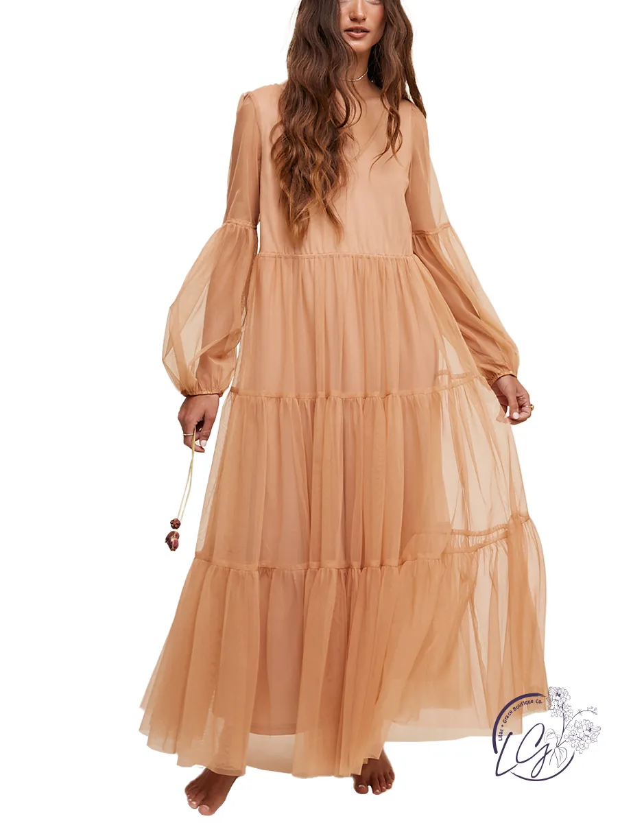 Enchanting Tiered Maxi