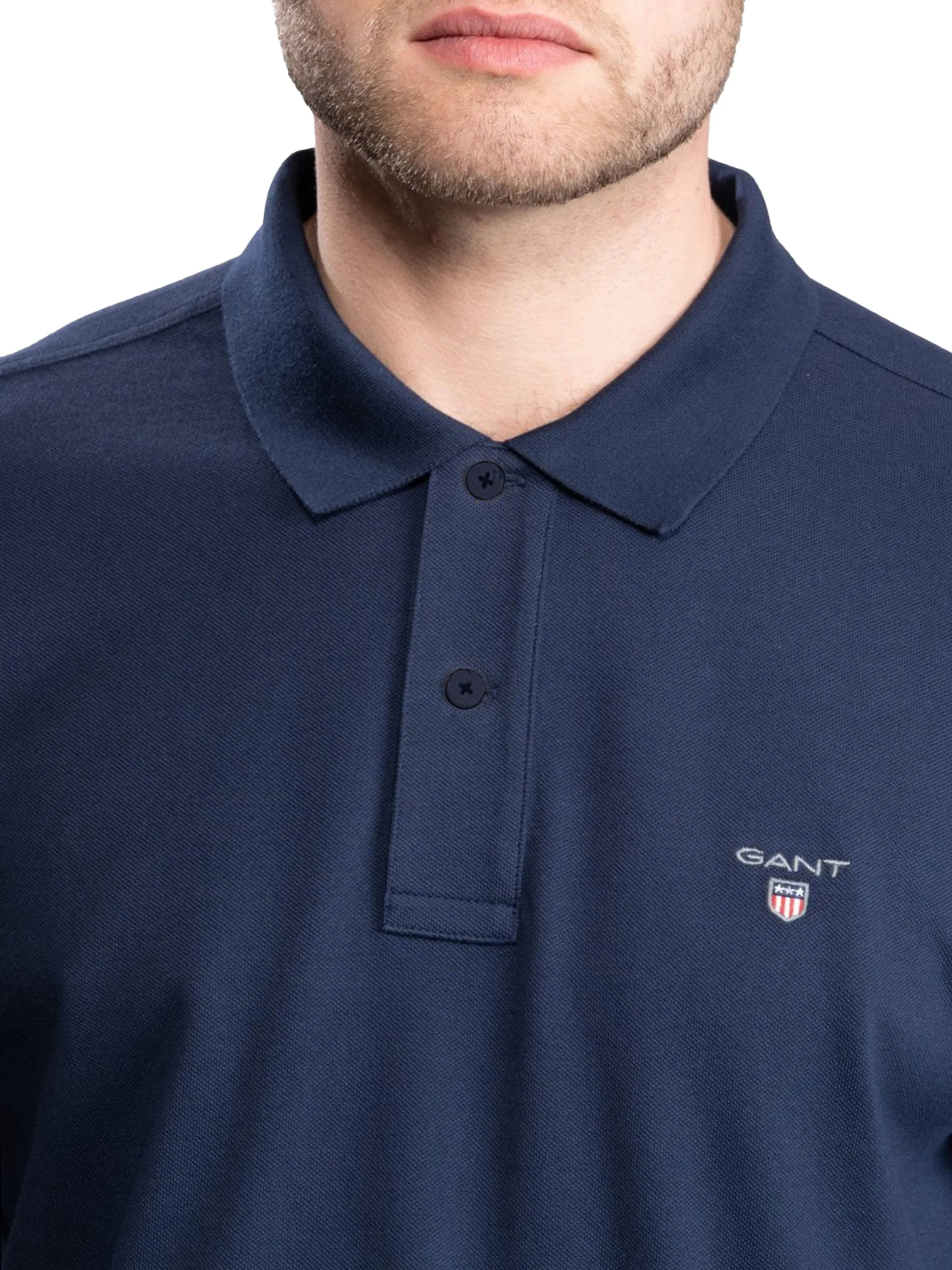 Gant | Mens Long Sleeve Polo Shirt