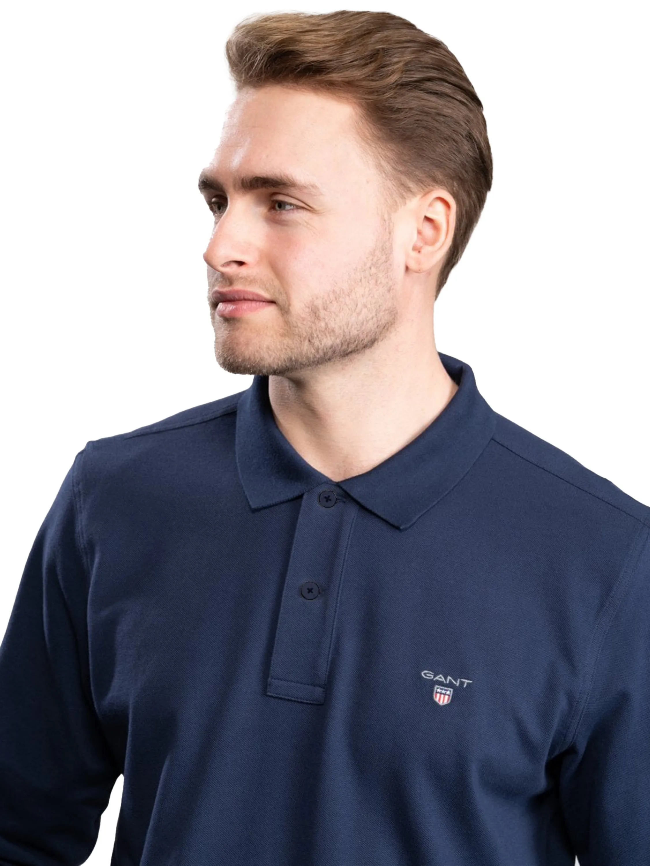 Gant | Mens Long Sleeve Polo Shirt