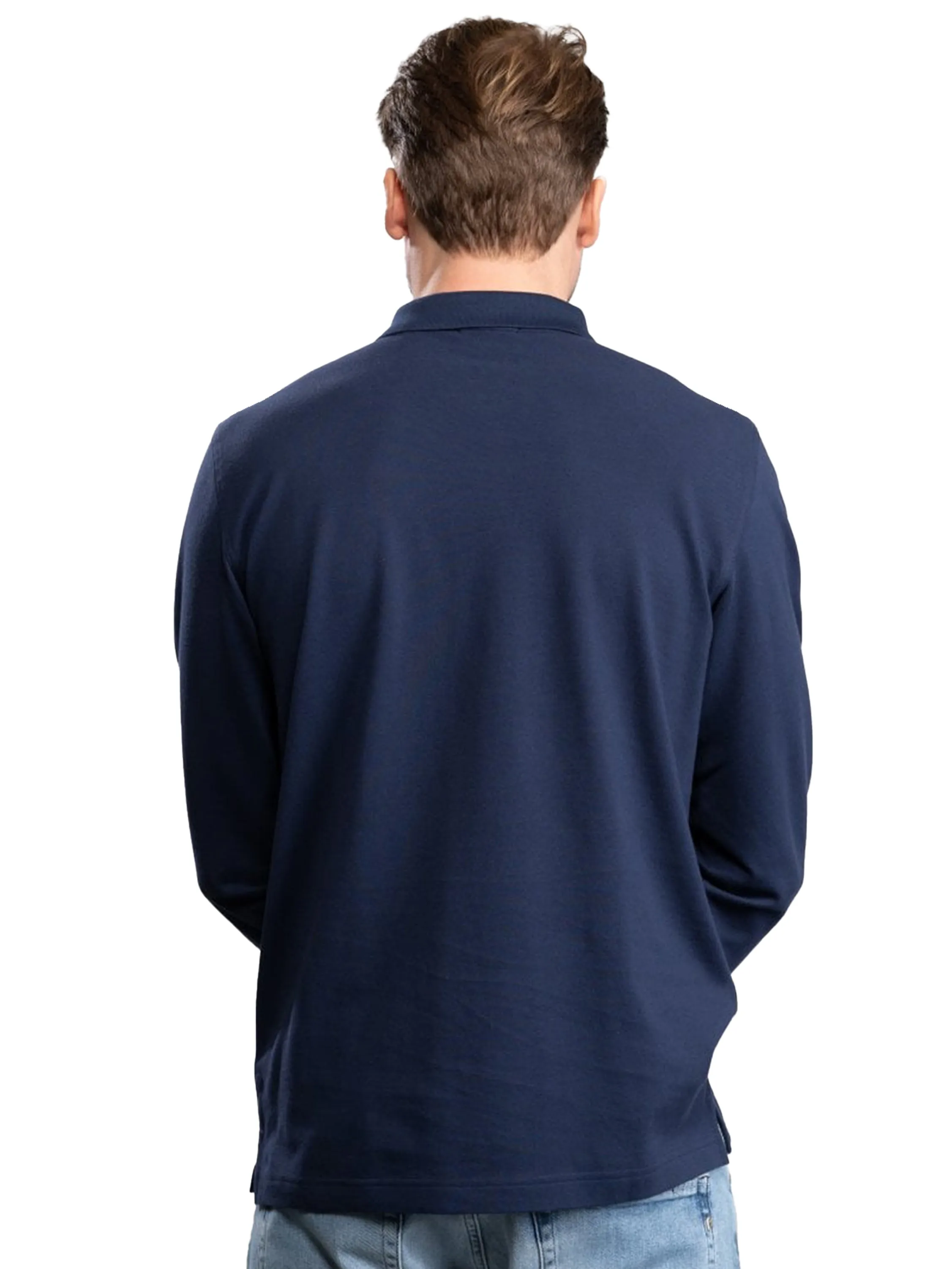 Gant | Mens Long Sleeve Polo Shirt