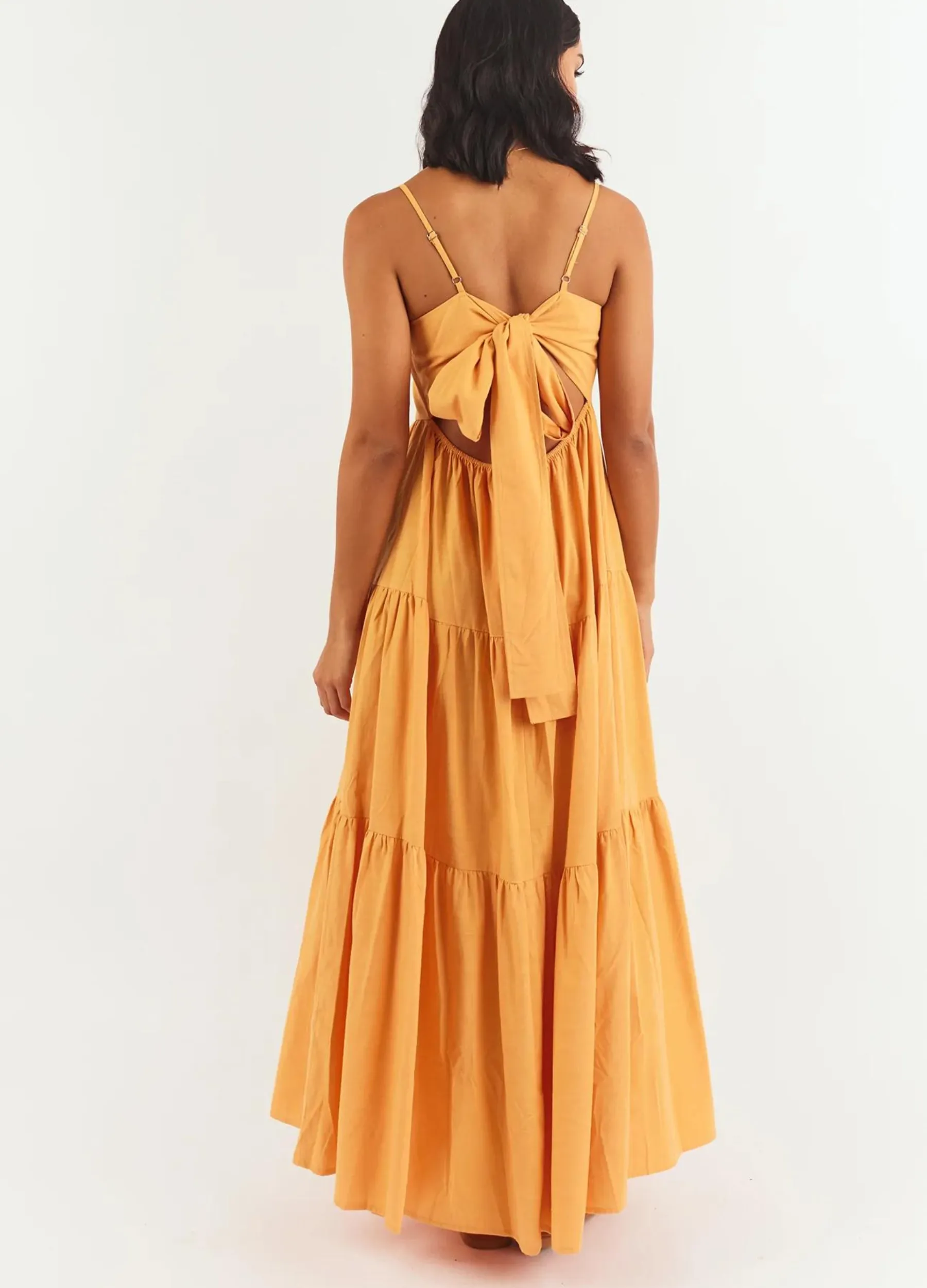 Girl and the Sun - Strappy Astrid Maxi Dress