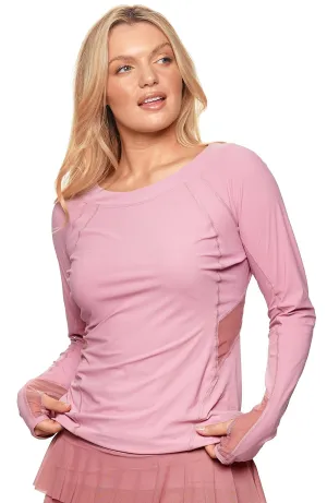 Her Majesty Long Sleeve Top Malva