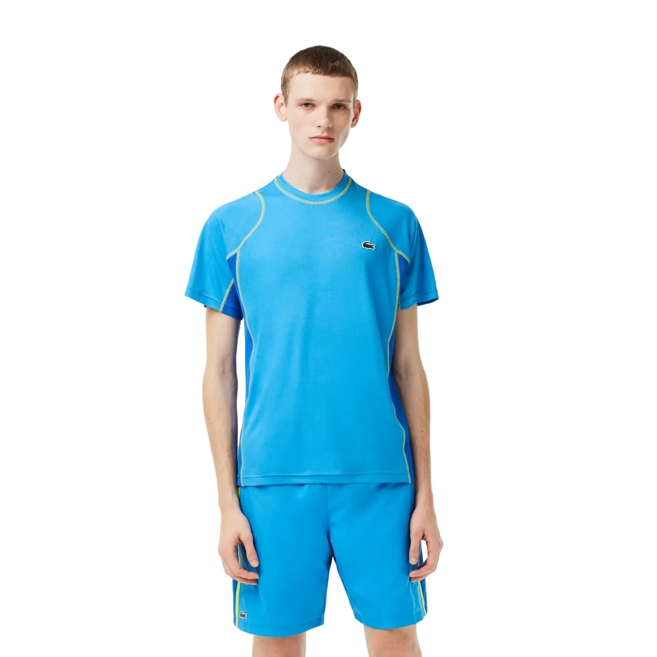 Lacoste Men's Tennis T-Shirt in Tear Resistant Piqué T-Shirt