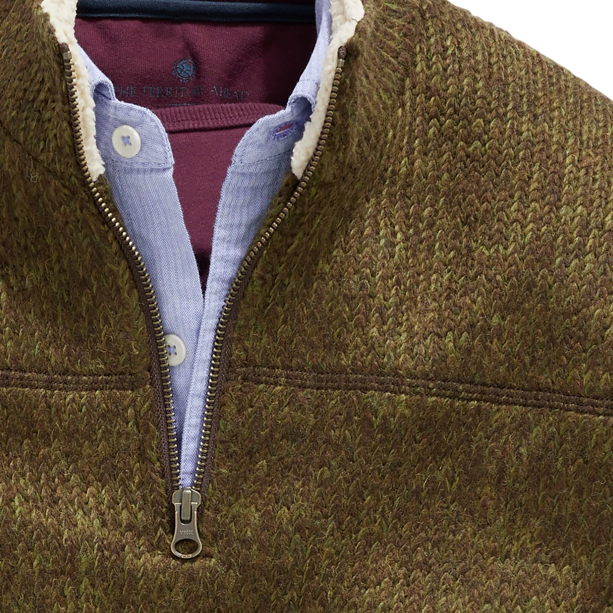 Moorlands Quarter Zip Sweater