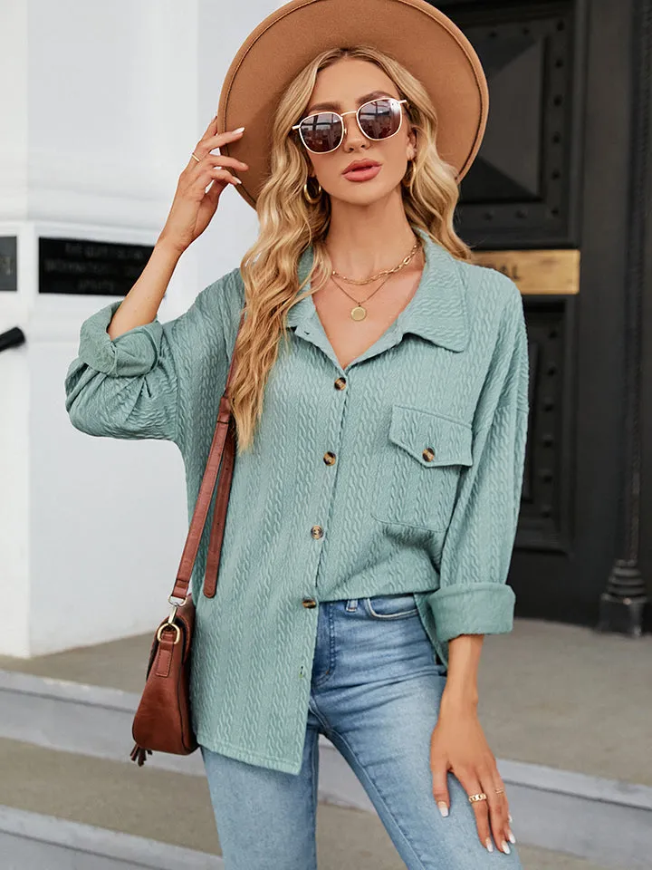 Nsquared Collared Neck Buttoned Shirt