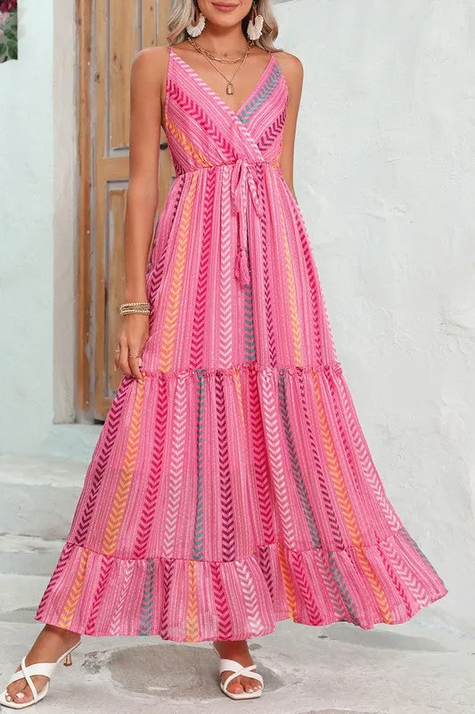 Pretty in Pink Maxi Dress