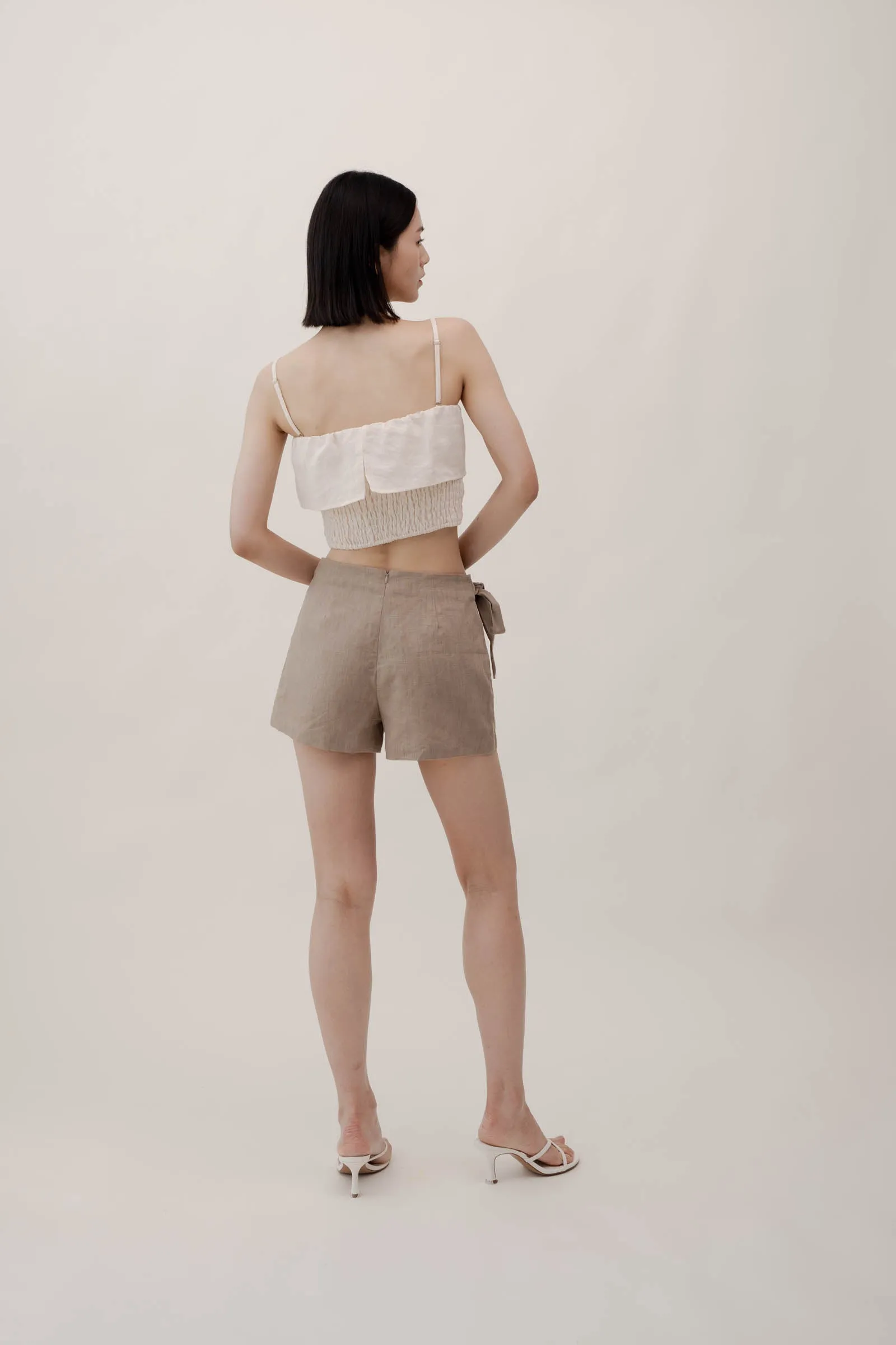 REINA Skort - Taupe