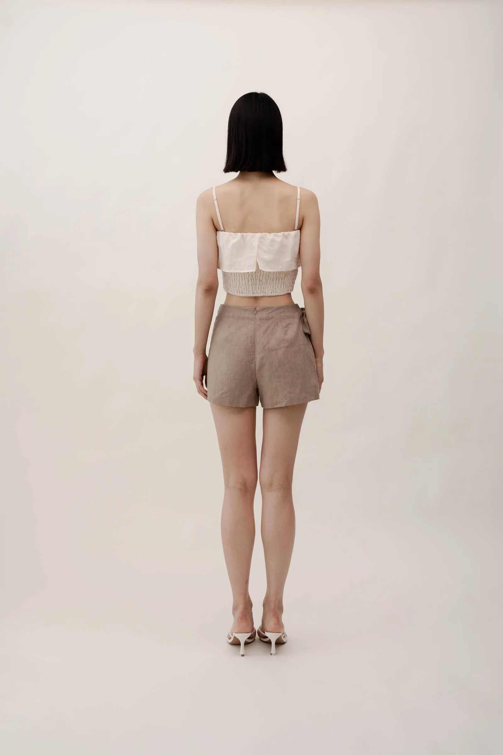 REINA Skort - Taupe