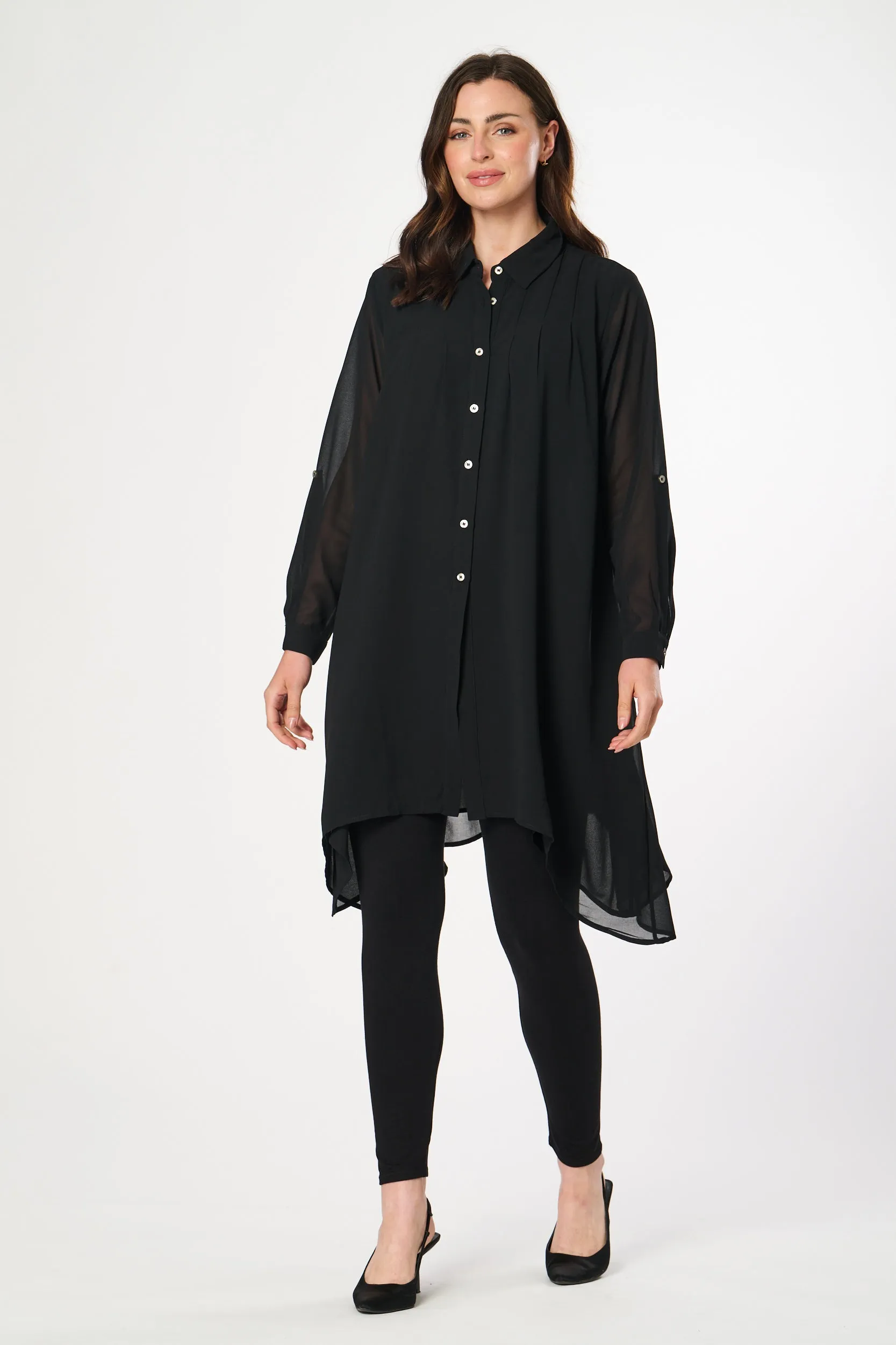 Saloos Versatile Tunic Length Shirt