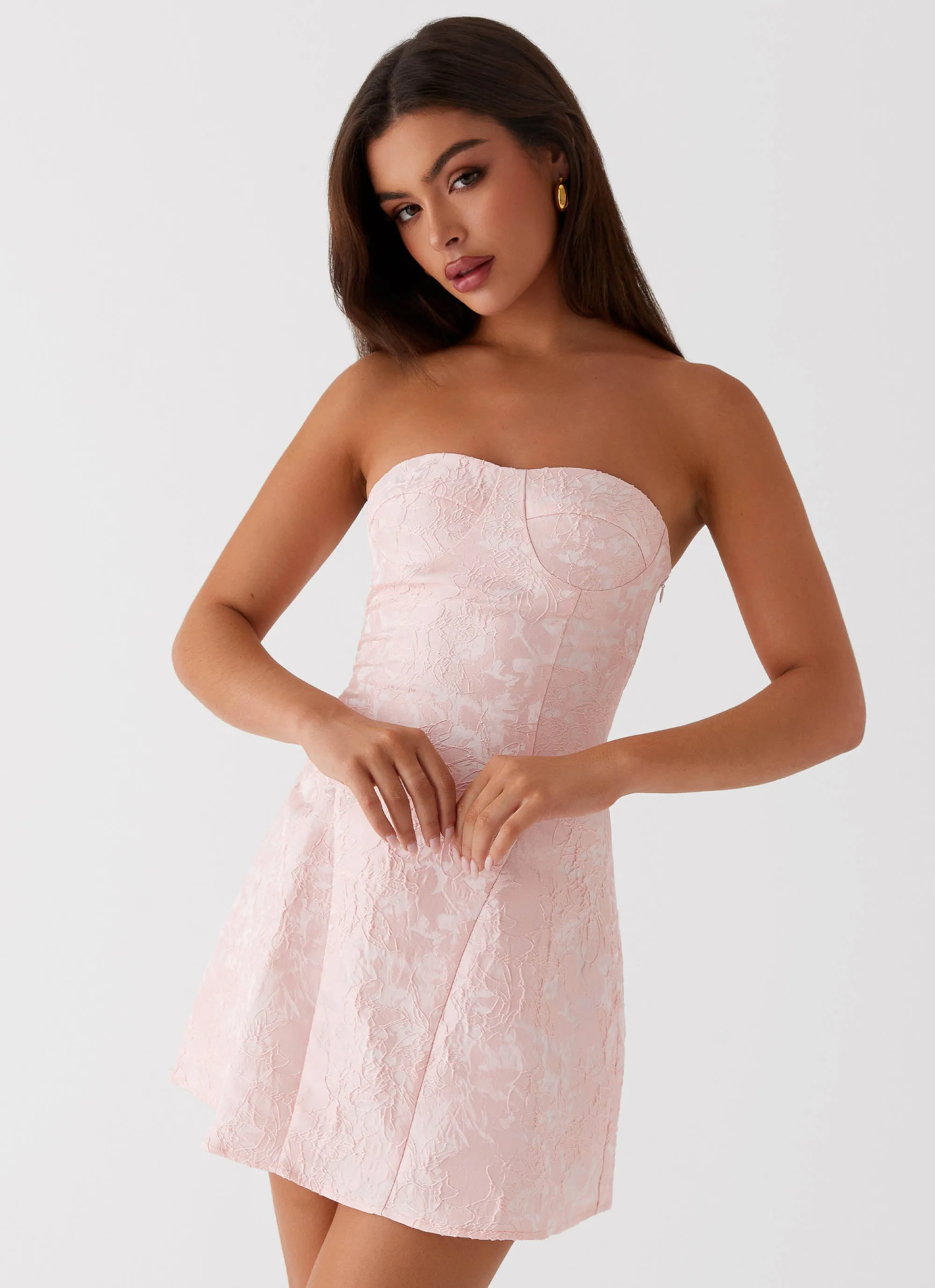 So Stylish Mini Dress - Pink