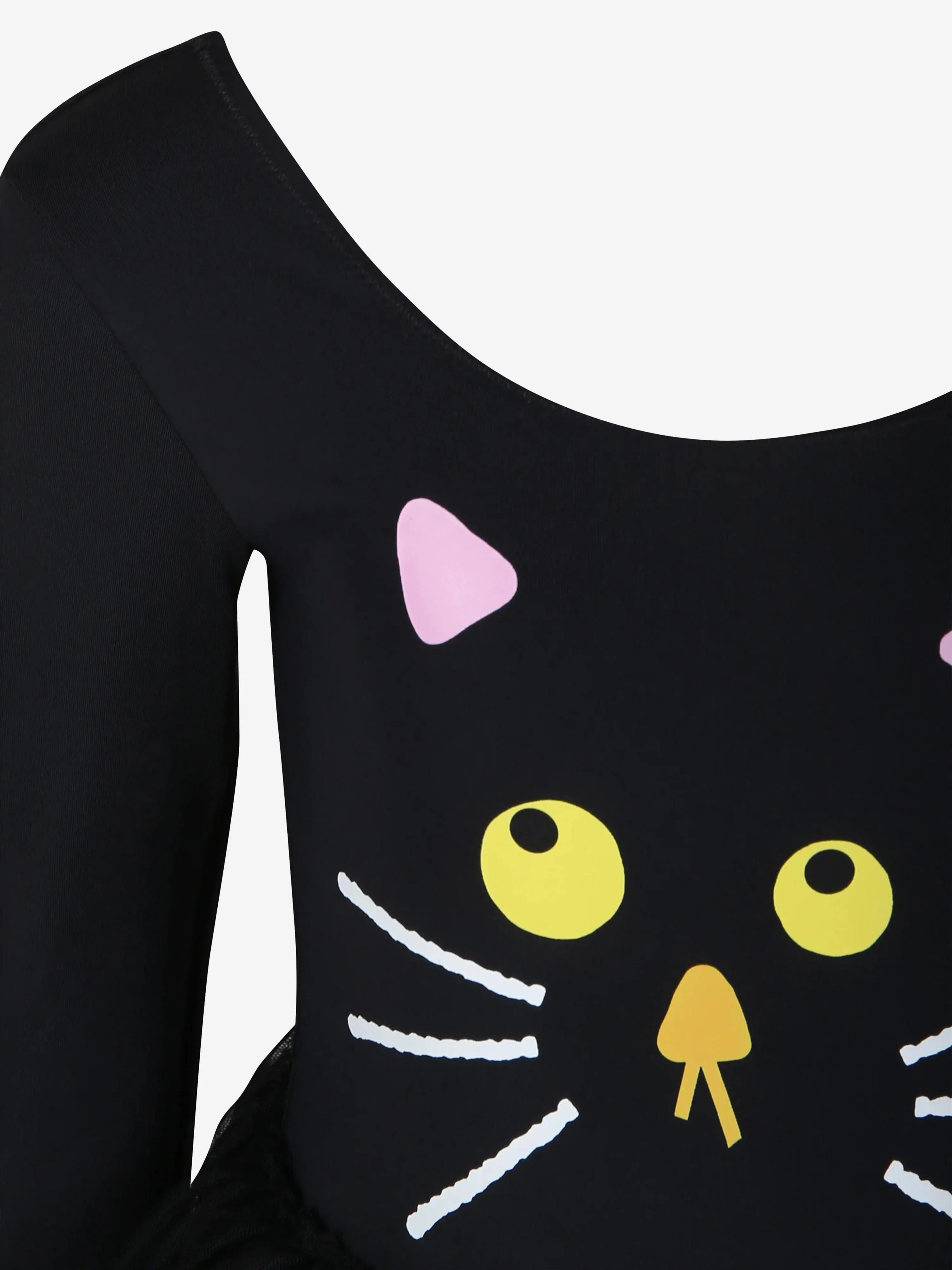 Stella McCartney Girls Cat Dress in Black