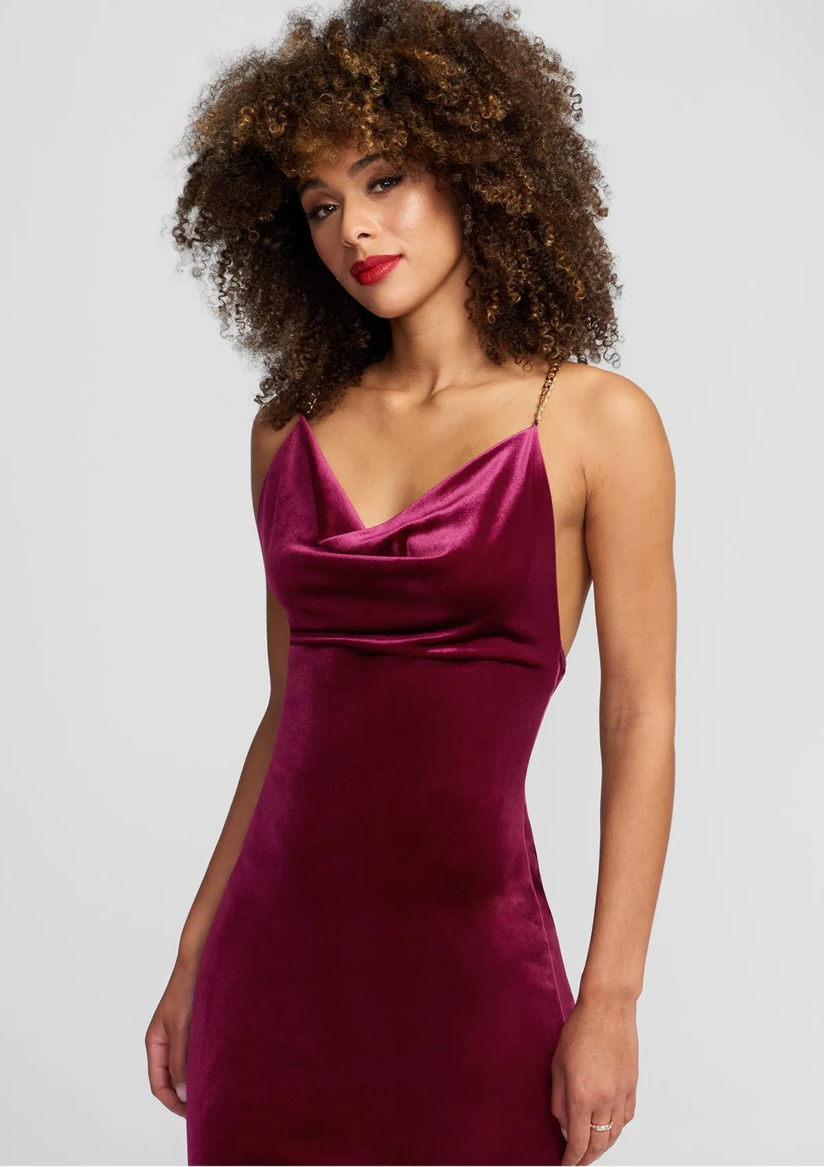 Tall Valentina Backless Mini Dress