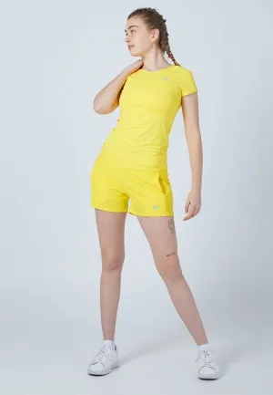 Tennis Capsleeve T-Shirt, yellow