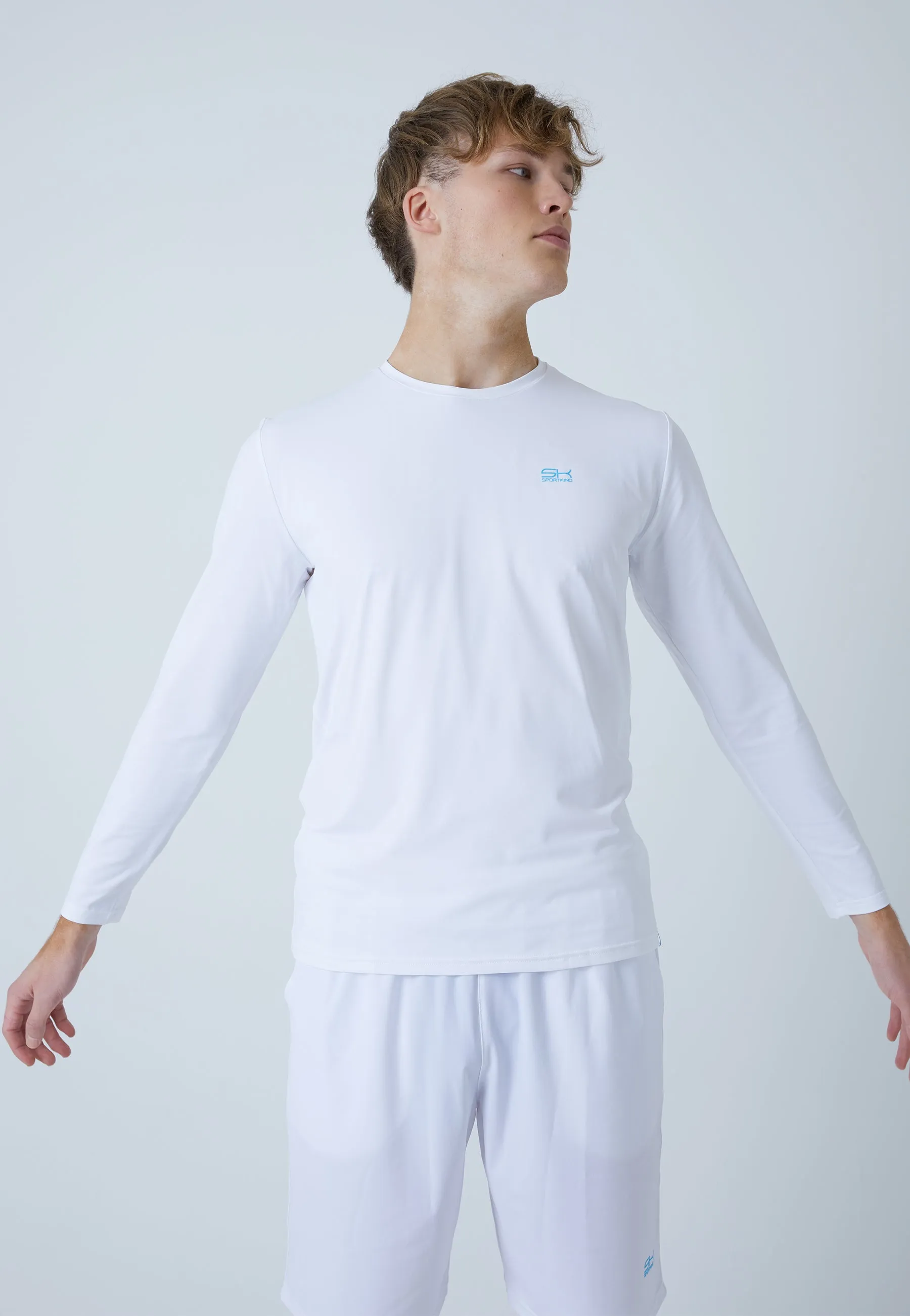 Tennis Longsleeve Shirt, white