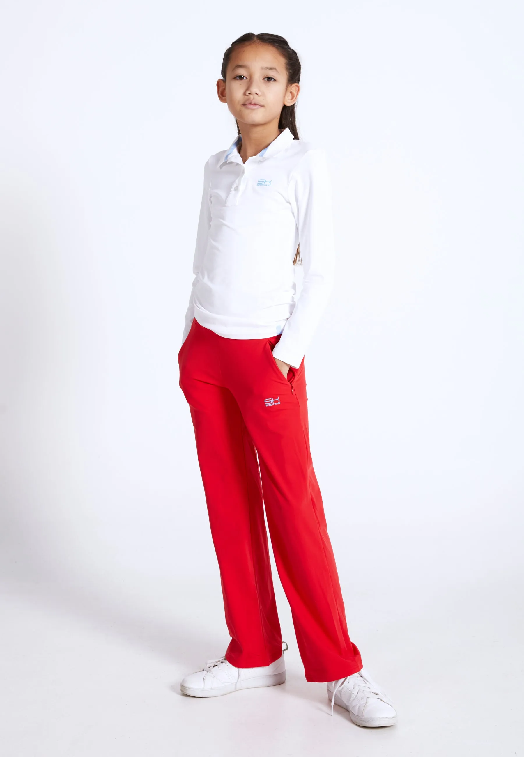 Tennis Tracksuit Pants, red