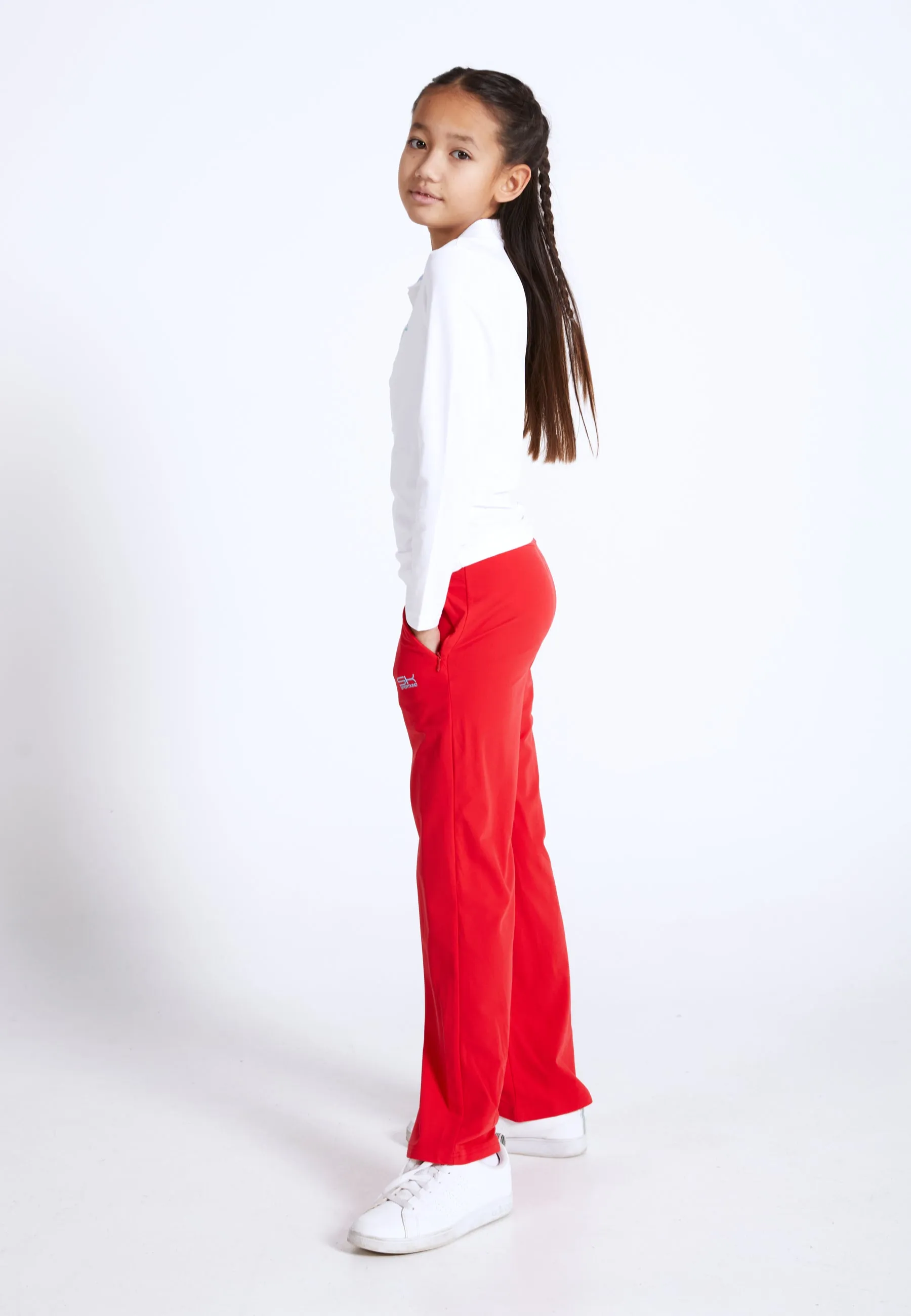 Tennis Tracksuit Pants, red