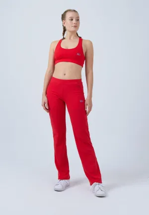 Tennis Tracksuit Pants, red