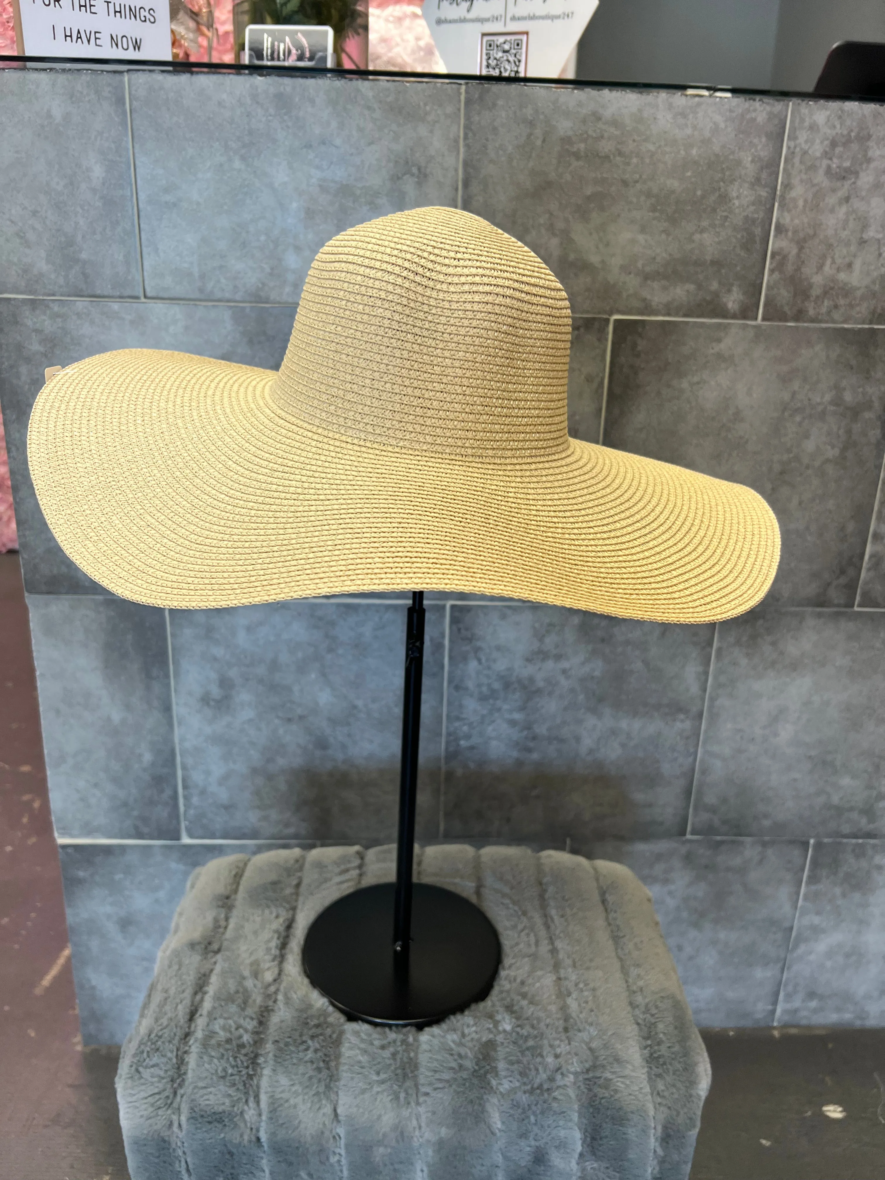 Wide Brim Beach Hat